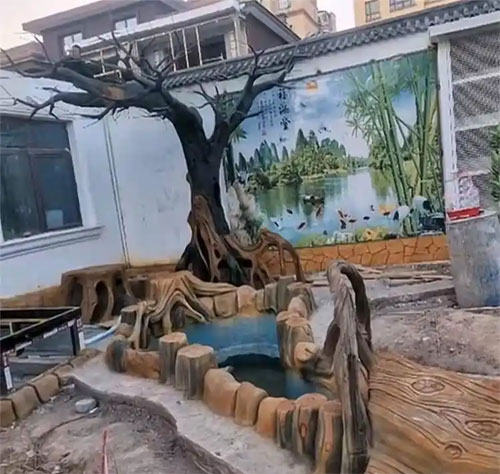 安徽假树制作